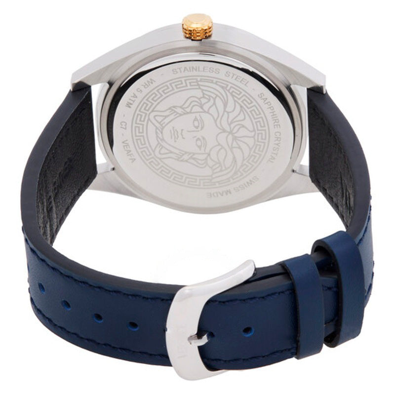 Relógio V-Code GMT Quartzo Mostrador Azul 42 mm - Mercado de Luxo - O Maior E-Commerce de Bens, Produtos e Serviços de Luxo do Brasil.