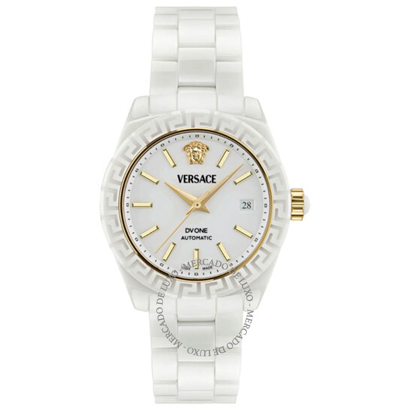 Relógio DV One Automático Mostrador Branco 40 mm - Mercado de Luxo - O Maior E-Commerce de Bens, Produtos e Serviços de Luxo do Brasil.