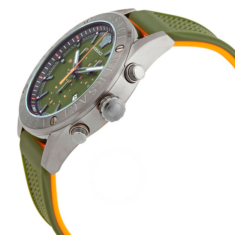 Relógio Mostrador verde de quartzo V-Chrono 44 mm - Mercado de Luxo - O Maior E-Commerce de Bens, Produtos e Serviços de Luxo do Brasil.