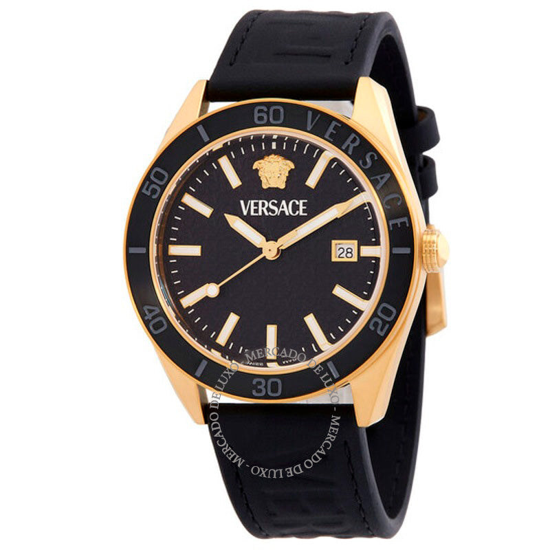 Relógio Mostrador preto de quartzo V-Dome  - Mercado de Luxo - O Maior E-Commerce de Bens, Produtos e Serviços de Luxo do Brasil.