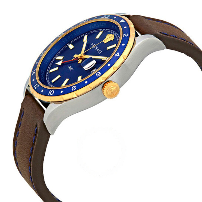 Relógio Hellenyium GMT Mostrador Azul 42 mm - Mercado de Luxo - O Maior E-Commerce de Bens, Produtos e Serviços de Luxo do Brasil.