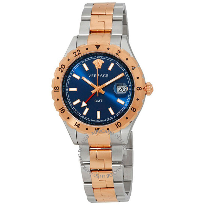 Relógio Hellenyium GMT Mostrador Azul 42 mm - Mercado de Luxo - O Maior E-Commerce de Bens, Produtos e Serviços de Luxo do Brasil.