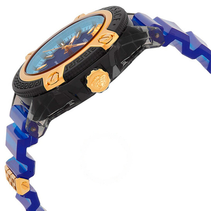 Relógio Ícone Quartzo Mostrador Azul 42 mm - Mercado de Luxo - O Maior E-Commerce de Bens, Produtos e Serviços de Luxo do Brasil.