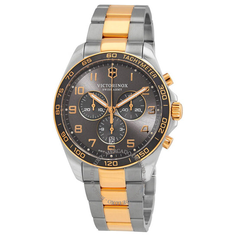 Relógio Cronógrafo FieldForce Classic Quartzo Mostrador Cinza 42 mm - Mercado de Luxo - O Maior E-Commerce de Bens, Produtos e Serviços de Luxo do Brasil.