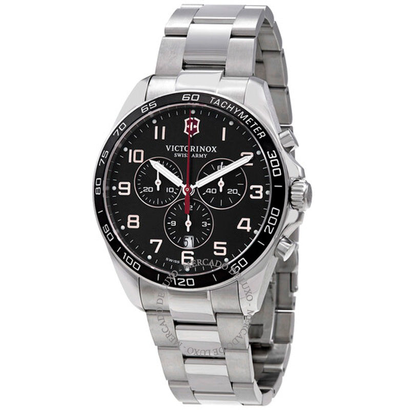 Relógio Cronógrafo Fieldforce Quartzo Mostrador Preto 42 mm - Mercado de Luxo - O Maior E-Commerce de Bens, Produtos e Serviços de Luxo do Brasil.