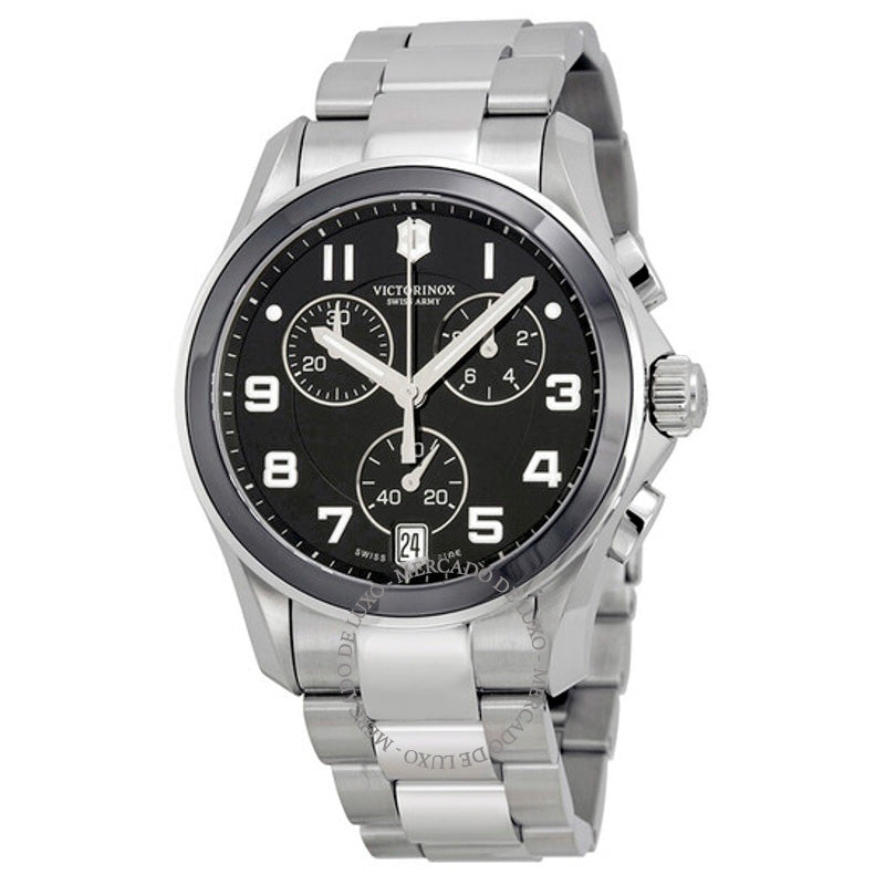 Relógio Swiss Army Chrono Classic Cerâmica Preta  - Mercado de Luxo - O Maior E-Commerce de Bens, Produtos e Serviços de Luxo do Brasil.