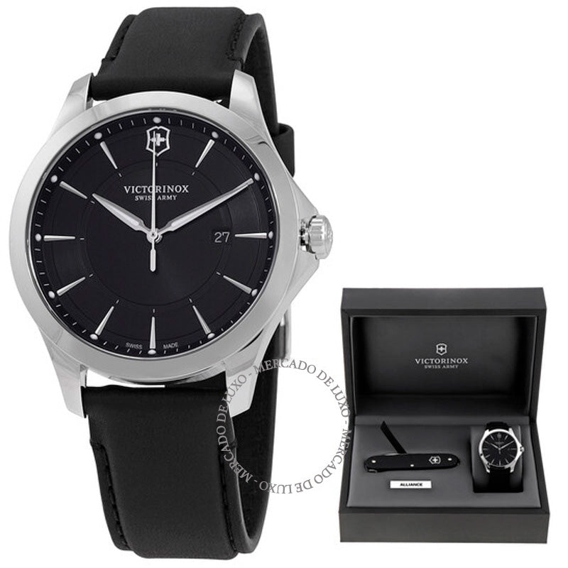 Relógio Conjunto de caixa de facas Alliance e Pen 40 mm - Mercado de Luxo - O Maior E-Commerce de Bens, Produtos e Serviços de Luxo do Brasil.