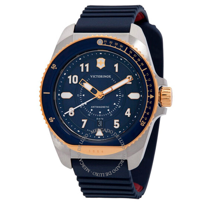 Relógio Journey 1884 Quartzo Mostrador Azul 43 mm - Mercado de Luxo - O Maior E-Commerce de Bens, Produtos e Serviços de Luxo do Brasil.