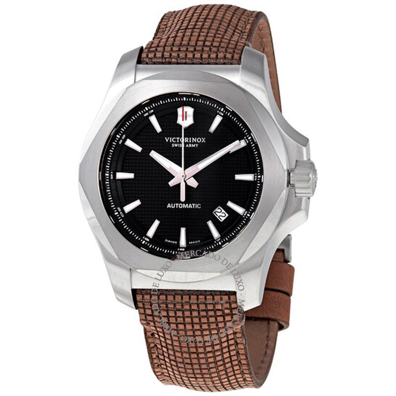 Relógio INOX Automático Mostrador Preto 42 mm - Mercado de Luxo - O Maior E-Commerce de Bens, Produtos e Serviços de Luxo do Brasil.