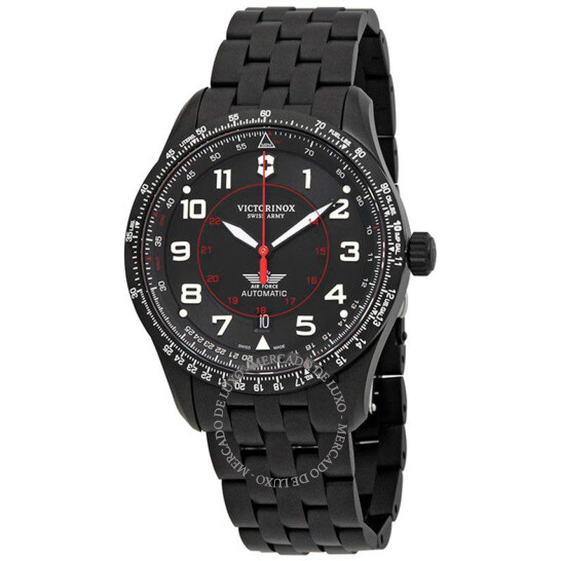 Relógio Airboss Automático Mostrador Preto 42 mm - Mercado de Luxo - O Maior E-Commerce de Bens, Produtos e Serviços de Luxo do Brasil.