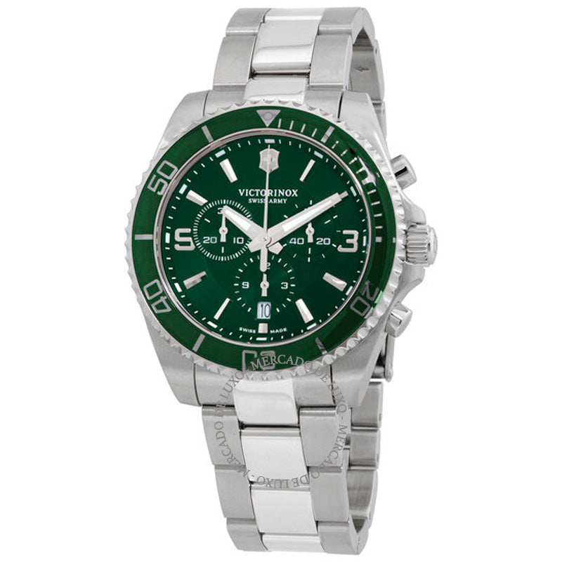 Relógio Mostrador verde de quartzo Maverick 43 mm - Mercado de Luxo - O Maior E-Commerce de Bens, Produtos e Serviços de Luxo do Brasil.
