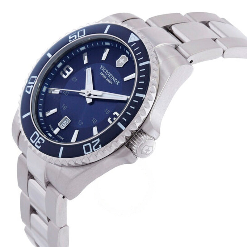 Relógio Maverick Quartzo Mostrador Azul 43 mm - Mercado de Luxo - O Maior E-Commerce de Bens, Produtos e Serviços de Luxo do Brasil.