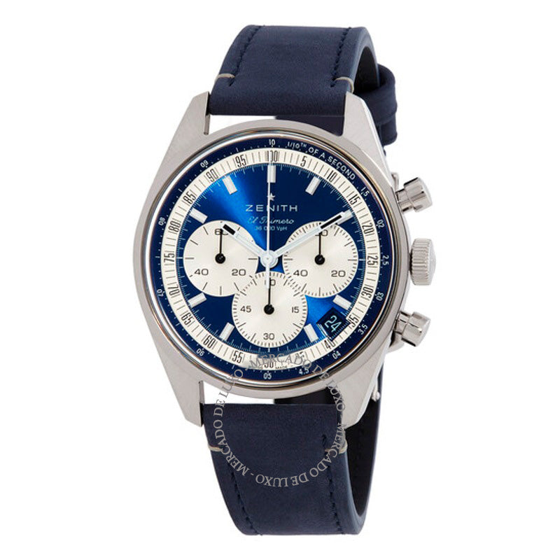 Relógio Chronomaster Original Chronograph Cronômetro Automático Mostrador Azul  - Mercado de Luxo - O Maior E-Commerce de Bens, Produtos e Serviços de Luxo do Brasil.