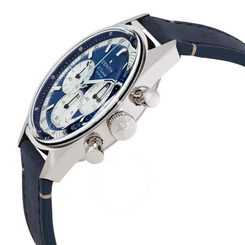 Relógio Chronomaster Original Chronograph Cronômetro Automático Mostrador Azul  - Mercado de Luxo - O Maior E-Commerce de Bens, Produtos e Serviços de Luxo do Brasil.