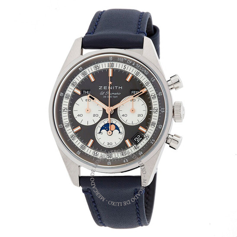 Relógio Chronomaster Original Triplo Calendário Automático Mostrador Cinza Ardósia 38 mm - Mercado de Luxo - O Maior E-Commerce de Bens, Produtos e Serviços de Luxo do Brasil.