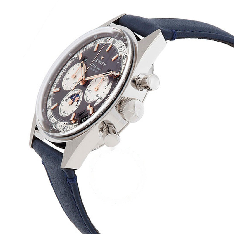 Relógio Chronomaster Original Triplo Calendário Automático Mostrador Cinza Ardósia 38 mm - Mercado de Luxo - O Maior E-Commerce de Bens, Produtos e Serviços de Luxo do Brasil.