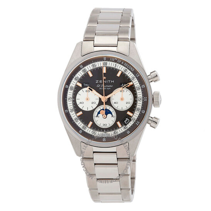 Relógio Chronomaster Original Triplo Calendário Automático Mostrador Cinza Ardósia 38 mm - Mercado de Luxo - O Maior E-Commerce de Bens, Produtos e Serviços de Luxo do Brasil.