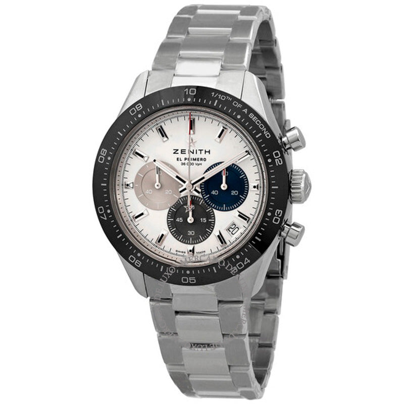 Relógio El Primero Chronomaster Sport Cronógrafo Automático Mostrador Branco 41 mm - Mercado de Luxo - O Maior E-Commerce de Bens, Produtos e Serviços de Luxo do Brasil.
