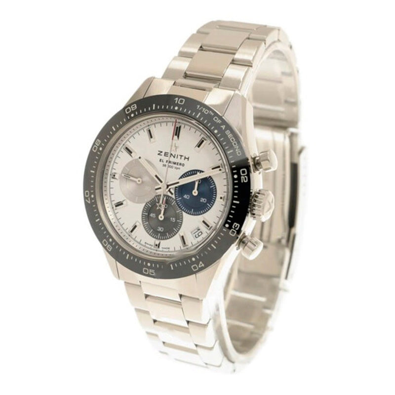 Relógio El Primero Chronomaster Sport Cronógrafo Automático Mostrador Branco 41 mm - Mercado de Luxo - O Maior E-Commerce de Bens, Produtos e Serviços de Luxo do Brasil.