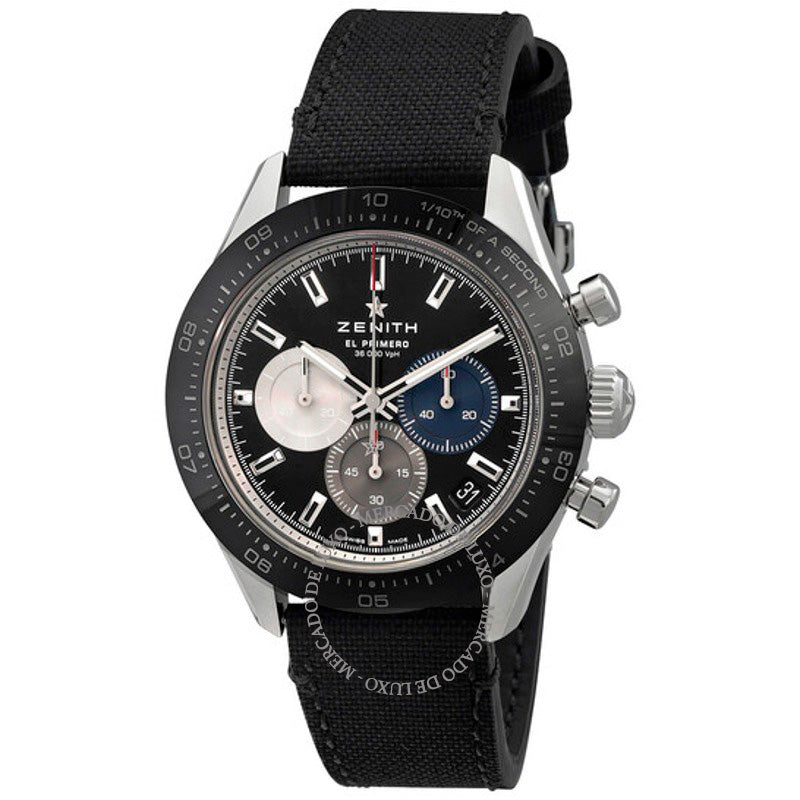 Relógio El Primero Chronomaster Sport Cronógrafo Automático Mostrador Preto 41 mm - Mercado de Luxo - O Maior E-Commerce de Bens, Produtos e Serviços de Luxo do Brasil.