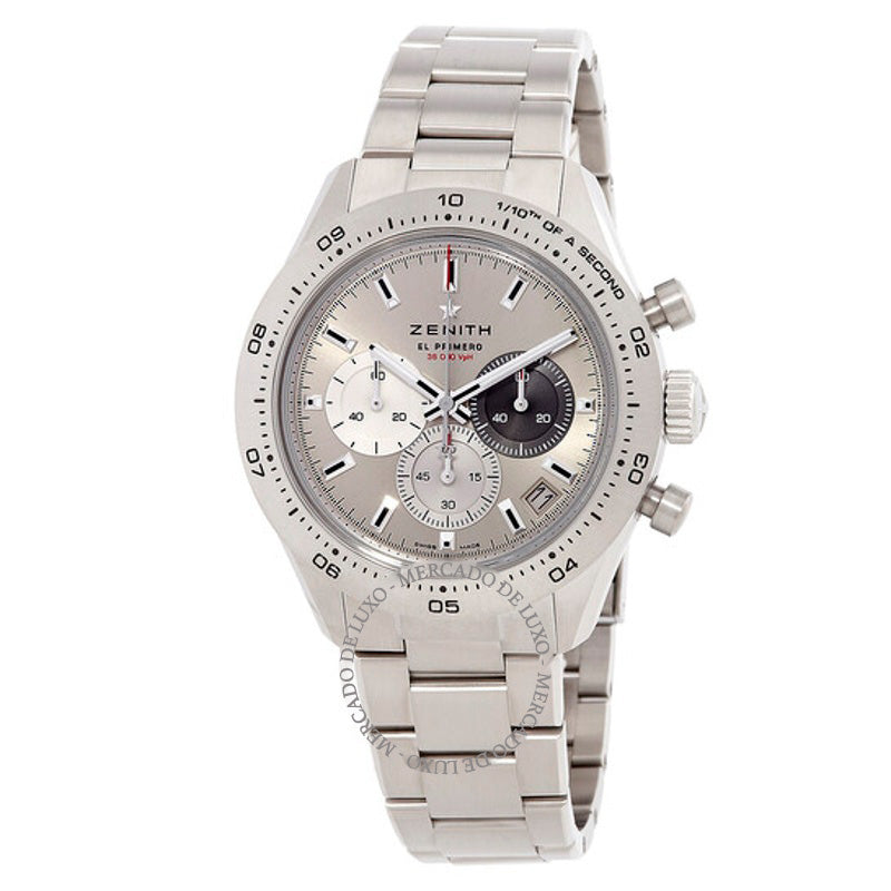 Relógio Chronomaster Sport Cronógrafo Titânio Automático Mostrador Prateado 41 mm - Mercado de Luxo - O Maior E-Commerce de Bens, Produtos e Serviços de Luxo do Brasil.