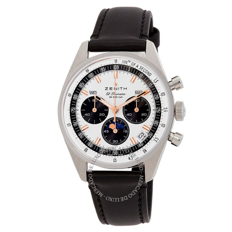 Relógio Chronomaster Original Triplo Calendário Automático Mostrador Prateado 38 mm - Mercado de Luxo - O Maior E-Commerce de Bens, Produtos e Serviços de Luxo do Brasil.