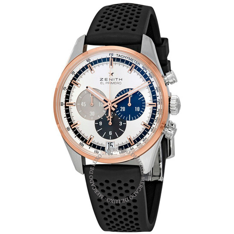 Relógio Chronomaster El Primero Cronógrafo Automático Mostrador Prateado 42 mm - Mercado de Luxo - O Maior E-Commerce de Bens, Produtos e Serviços de Luxo do Brasil.