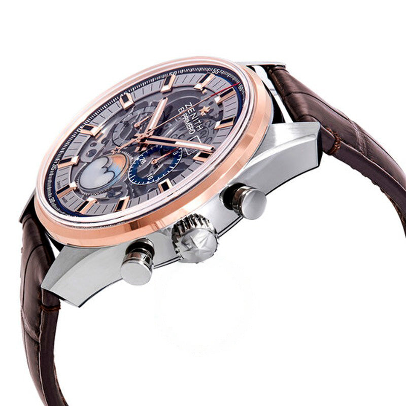 Relógio Chronomaster El Primero Grande Data Fase da Lua Completamente Aberta 45 mm - Mercado de Luxo - O Maior E-Commerce de Bens, Produtos e Serviços de Luxo do Brasil.