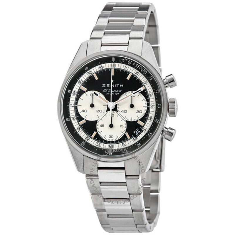 Relógio Chronomaster El Primero Cronógrafo Automático Mostrador Preto 38 mm - Mercado de Luxo - O Maior E-Commerce de Bens, Produtos e Serviços de Luxo do Brasil.