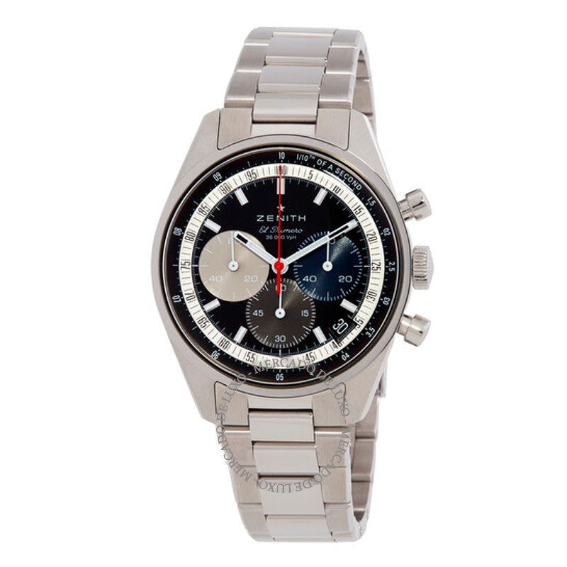 Relógio Chronomaster El Primero Cronógrafo Automático Mostrador Preto 38 mm - Mercado de Luxo - O Maior E-Commerce de Bens, Produtos e Serviços de Luxo do Brasil.