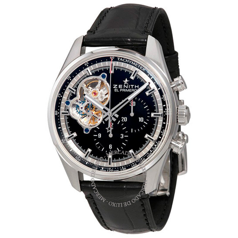 Relógio Chronomaster El Primero Cronógrafo Automático Mostrador Preto 42 mm - Mercado de Luxo - O Maior E-Commerce de Bens, Produtos e Serviços de Luxo do Brasil.