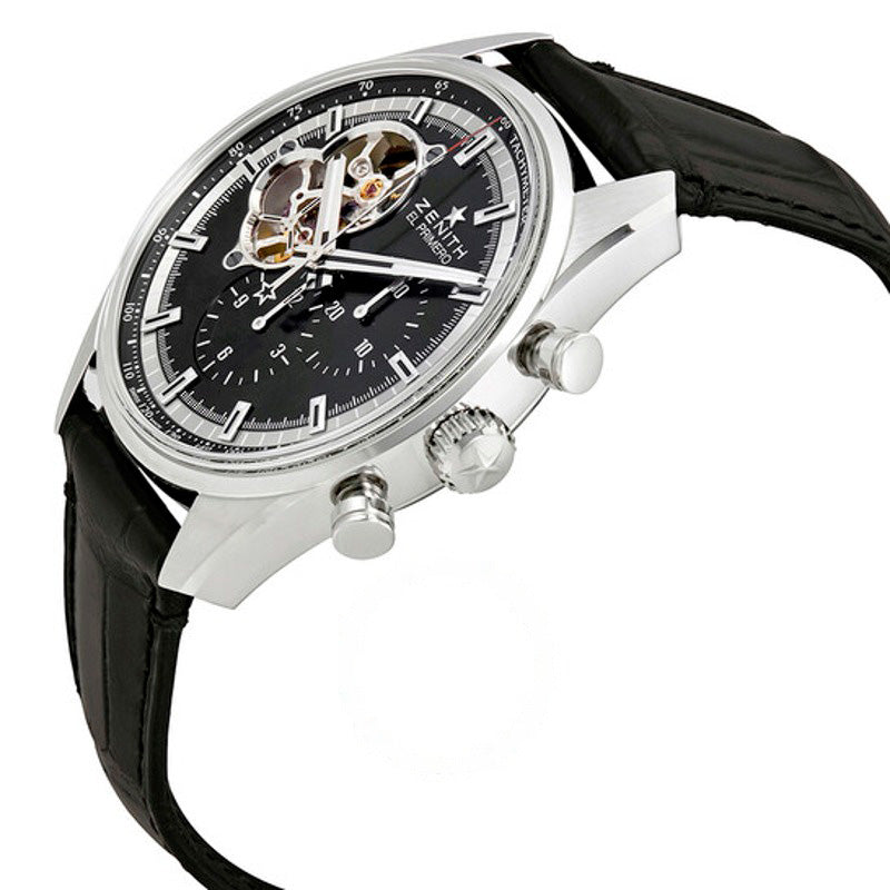 Relógio Chronomaster El Primero Cronógrafo Automático Mostrador Preto 42 mm - Mercado de Luxo - O Maior E-Commerce de Bens, Produtos e Serviços de Luxo do Brasil.