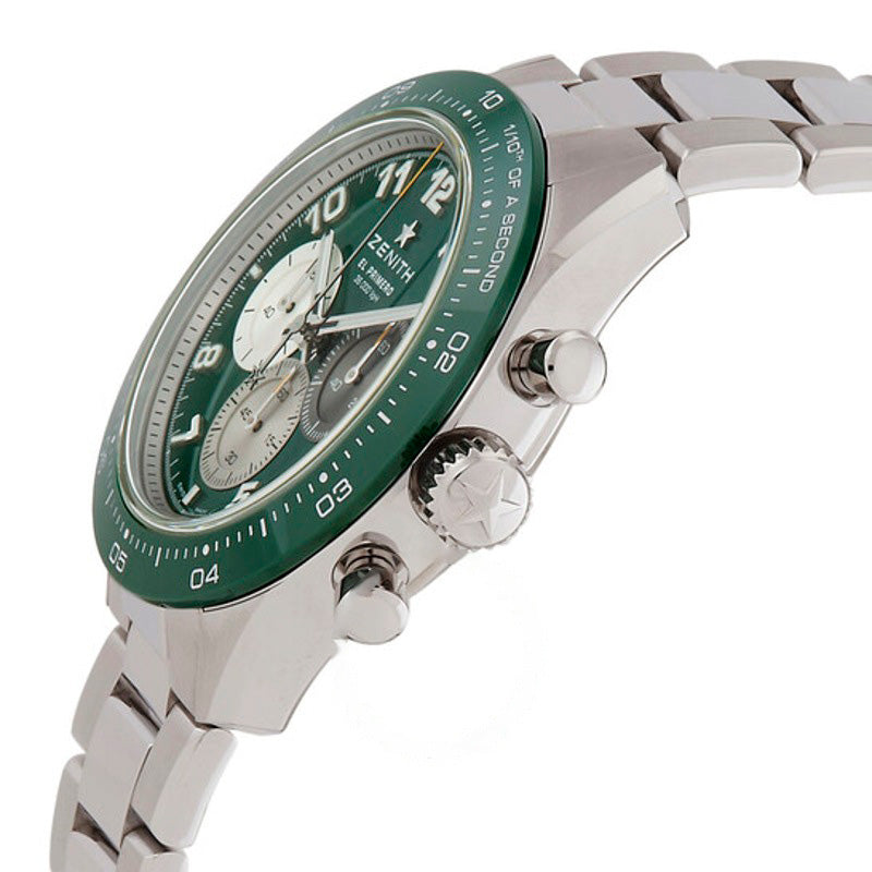 Relógio Chronomaster Aaron Rodgers Edition Automático Mostrador Verde 41 mm - Mercado de Luxo - O Maior E-Commerce de Bens, Produtos e Serviços de Luxo do Brasil.