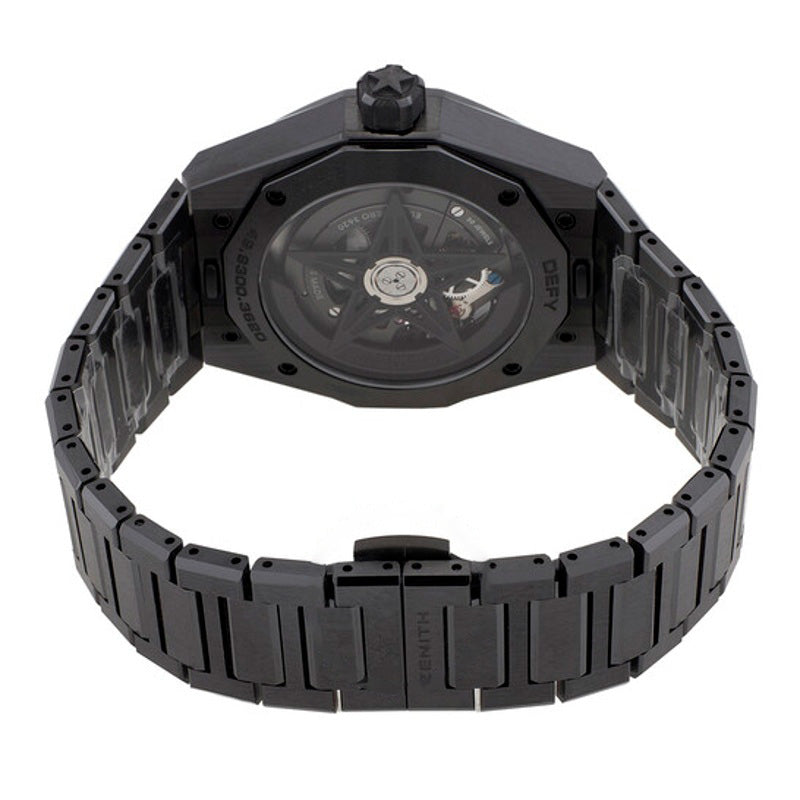 Relógio Defy Skyline Skeleton Automático Mostrador Cerâmico Preto 41 mm - Mercado de Luxo - O Maior E-Commerce de Bens, Produtos e Serviços de Luxo do Brasil.