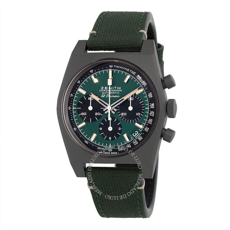 Relógio Chronomaster Revival Safari Cronógrafo Automático 37 mm - Mercado de Luxo - O Maior E-Commerce de Bens, Produtos e Serviços de Luxo do Brasil.