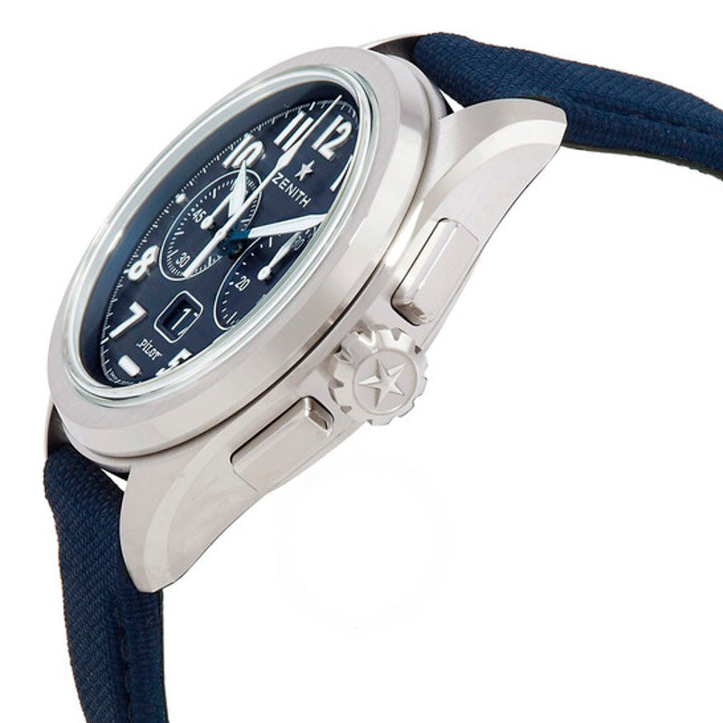 Relógio Pilot Big Date Flyback Automático Mostrador Azul 42 mm - Mercado de Luxo - O Maior E-Commerce de Bens, Produtos e Serviços de Luxo do Brasil.