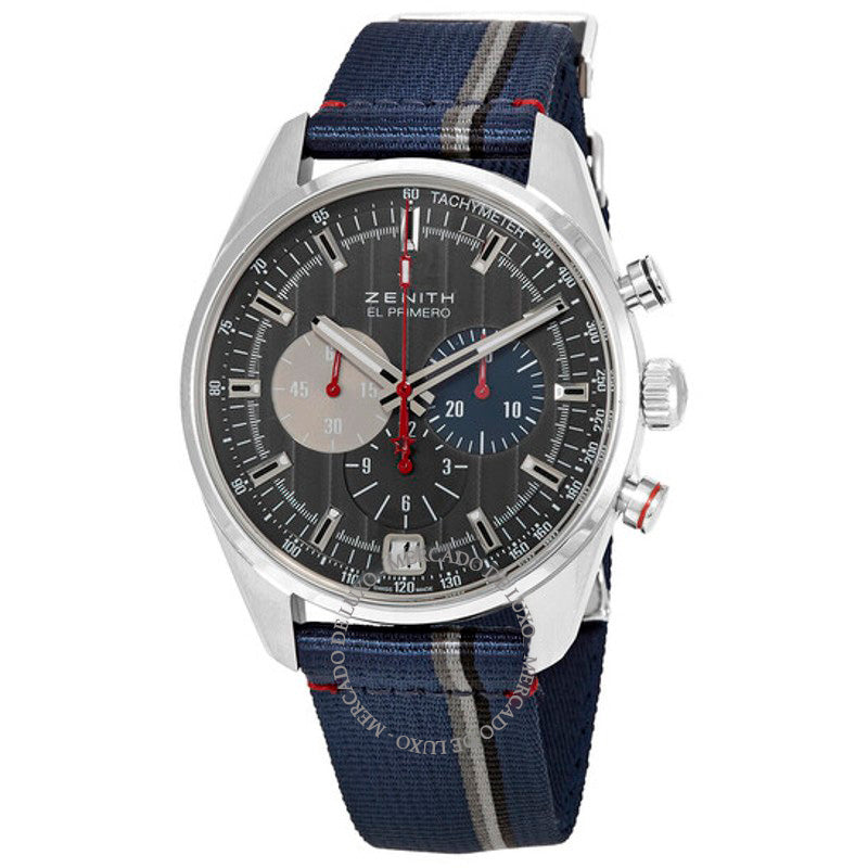 Relógio El Primero Cronógrafo Automático Mostrador Cinza 42 mm - Mercado de Luxo - O Maior E-Commerce de Bens, Produtos e Serviços de Luxo do Brasil.