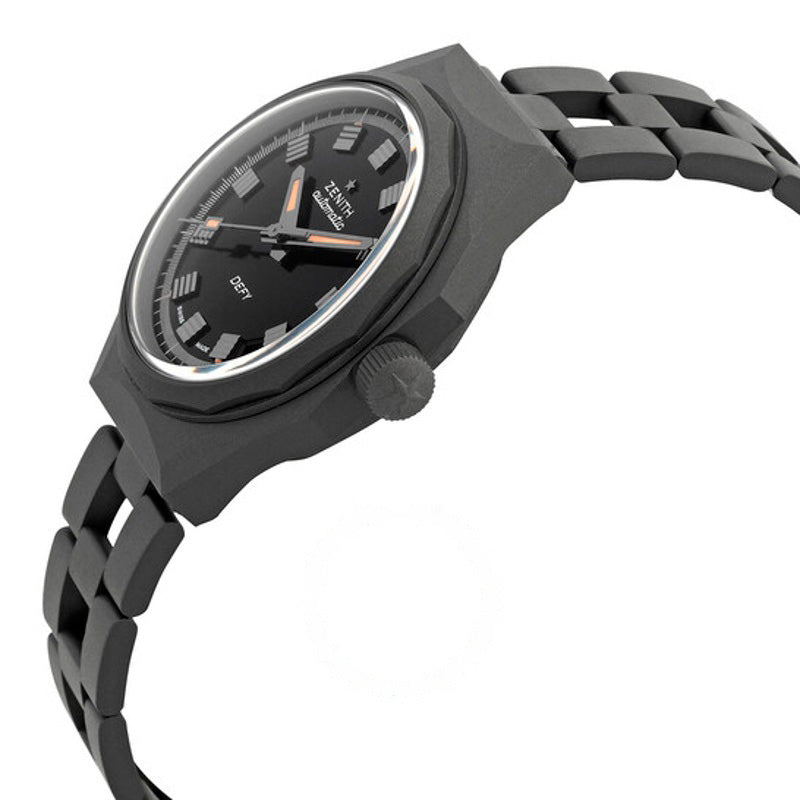 Relógio Defy Revival Shadow Automático Mostrador Preto 37 mm - Mercado de Luxo - O Maior E-Commerce de Bens, Produtos e Serviços de Luxo do Brasil.
