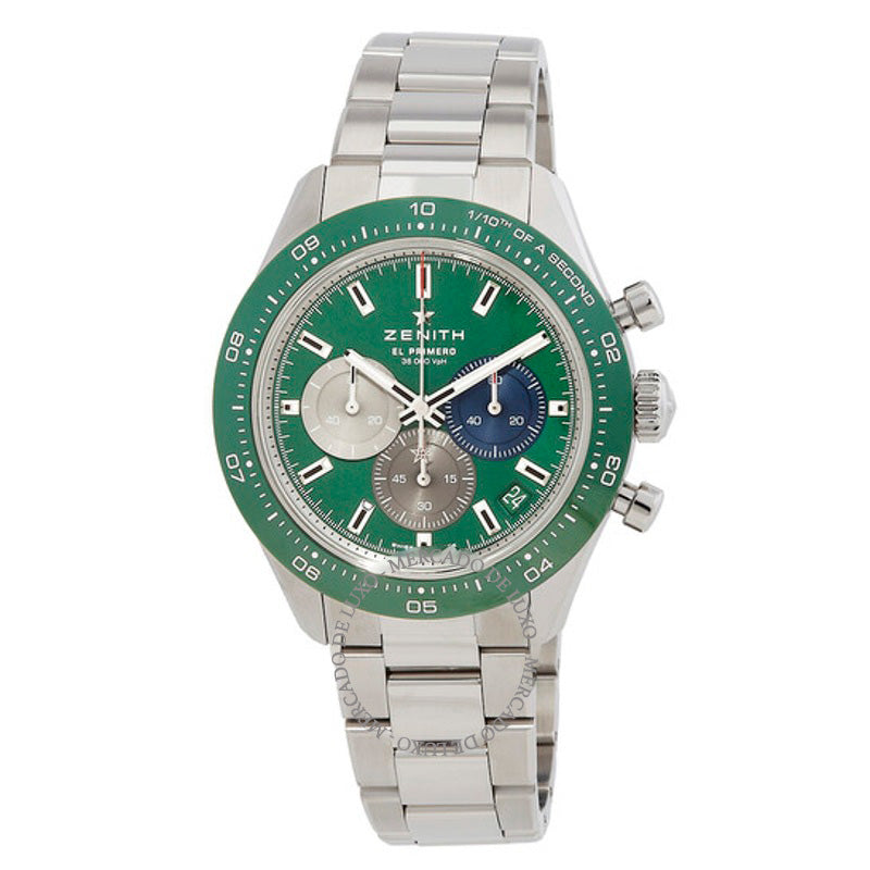 Relógio Chronomaster Sport Automático Mostrador Verde 41 mm - Mercado de Luxo - O Maior E-Commerce de Bens, Produtos e Serviços de Luxo do Brasil.