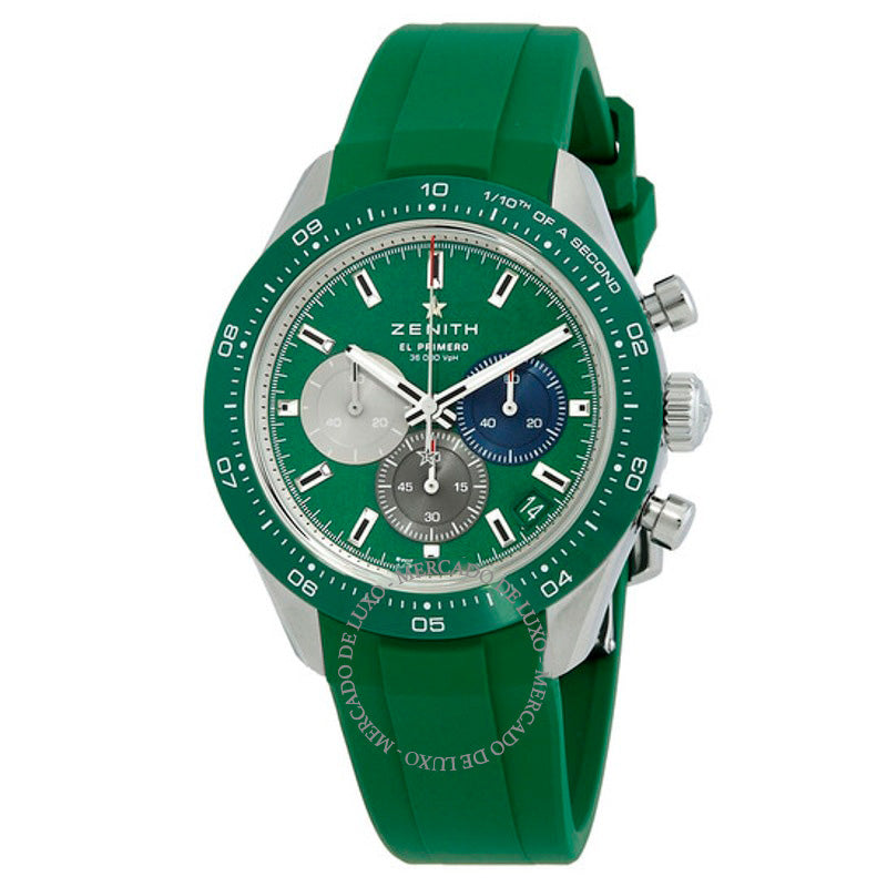 Relógio Chronomaster Sport Automático Mostrador Verde 41 mm - Mercado de Luxo - O Maior E-Commerce de Bens, Produtos e Serviços de Luxo do Brasil.