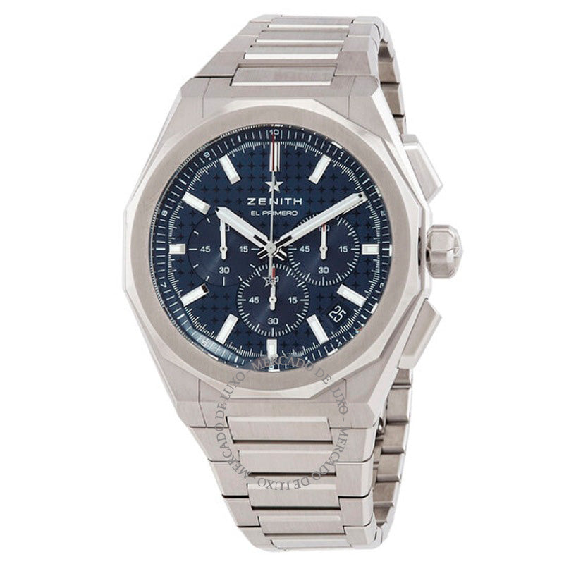 Relógio Defy Chronograph Automático Mostrador Azul 42 mm - Mercado de Luxo - O Maior E-Commerce de Bens, Produtos e Serviços de Luxo do Brasil.