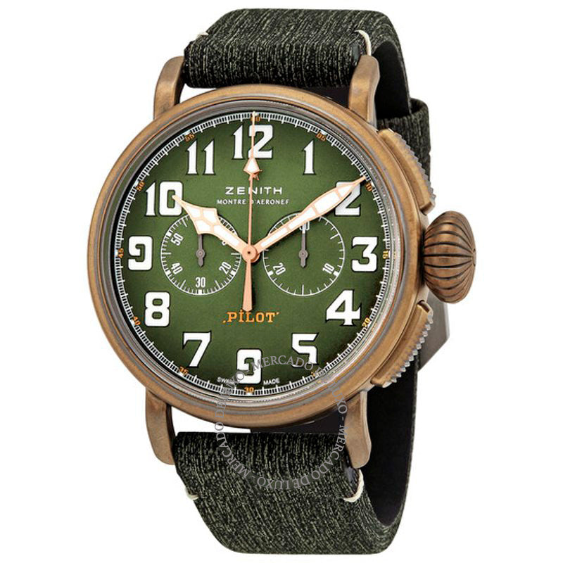 Relógio Pilot Tipo 20 Cronógrafo Automático 45 mm - Mercado de Luxo - O Maior E-Commerce de Bens, Produtos e Serviços de Luxo do Brasil.
