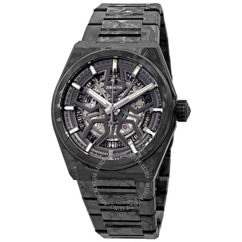 Relógio Defy Classic Carbon Automático 41 mm - Mercado de Luxo - O Maior E-Commerce de Bens, Produtos e Serviços de Luxo do Brasil.