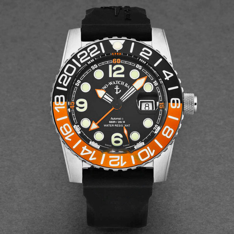 Relógio Airplane Diver Hora Mundial Automático Mostrador Preto 45 mm - Mercado de Luxo - O Maior E-Commerce de Bens, Produtos e Serviços de Luxo do Brasil.