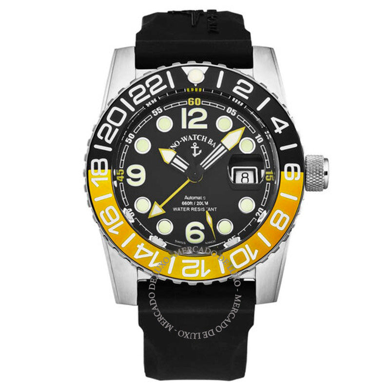 Relógio Airplane Diver Hora Mundial Automático Mostrador Preto  - Mercado de Luxo - O Maior E-Commerce de Bens, Produtos e Serviços de Luxo do Brasil.