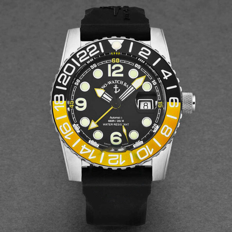 Relógio Airplane Diver Hora Mundial Automático Mostrador Preto  - Mercado de Luxo - O Maior E-Commerce de Bens, Produtos e Serviços de Luxo do Brasil.