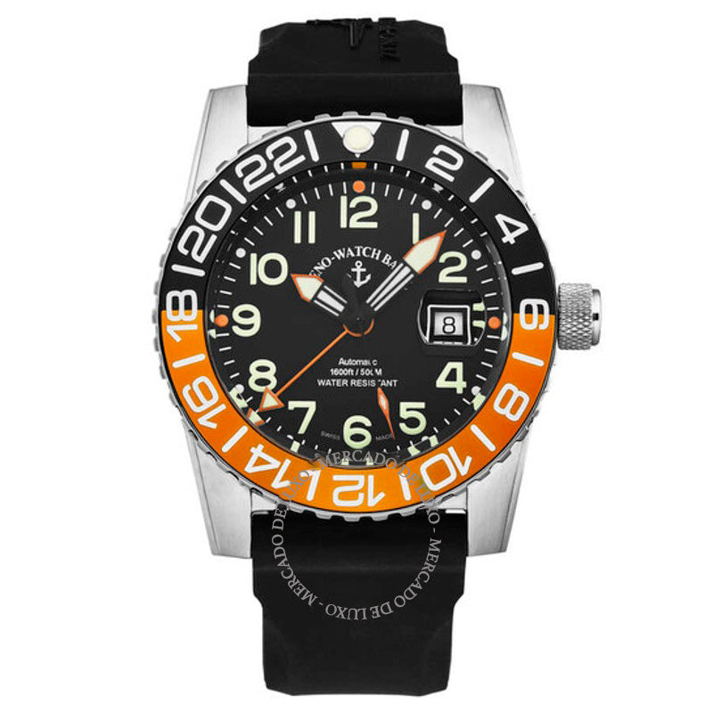 Relógio Airplane Diver Hora Mundial Automático Mostrador Preto 45 mm - Mercado de Luxo - O Maior E-Commerce de Bens, Produtos e Serviços de Luxo do Brasil.