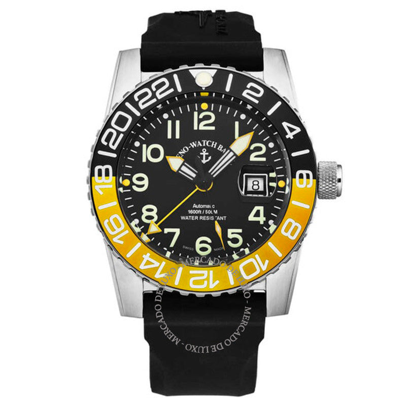 Relógio Airplane Diver Hora Mundial Automático Mostrador Preto 45 mm - Mercado de Luxo - O Maior E-Commerce de Bens, Produtos e Serviços de Luxo do Brasil.