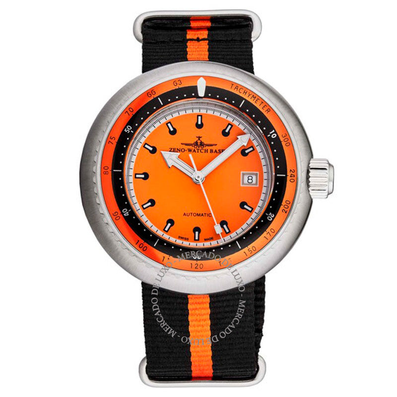 Relógio Deep Diver Automático Mostrador Laranja 47 mm - Mercado de Luxo - O Maior E-Commerce de Bens, Produtos e Serviços de Luxo do Brasil.