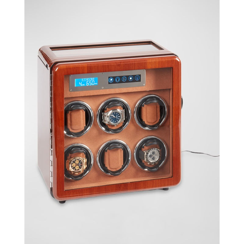 Caixas e Winders Wood 6 pç Winder e 4 pç Case - Mercado de Luxo - O Maior E-Commerce de Bens, Produtos e Serviços de Luxo do Brasil.